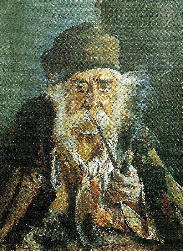 Anders Zorn skarprattaren fran siebenburgen Germany oil painting art
